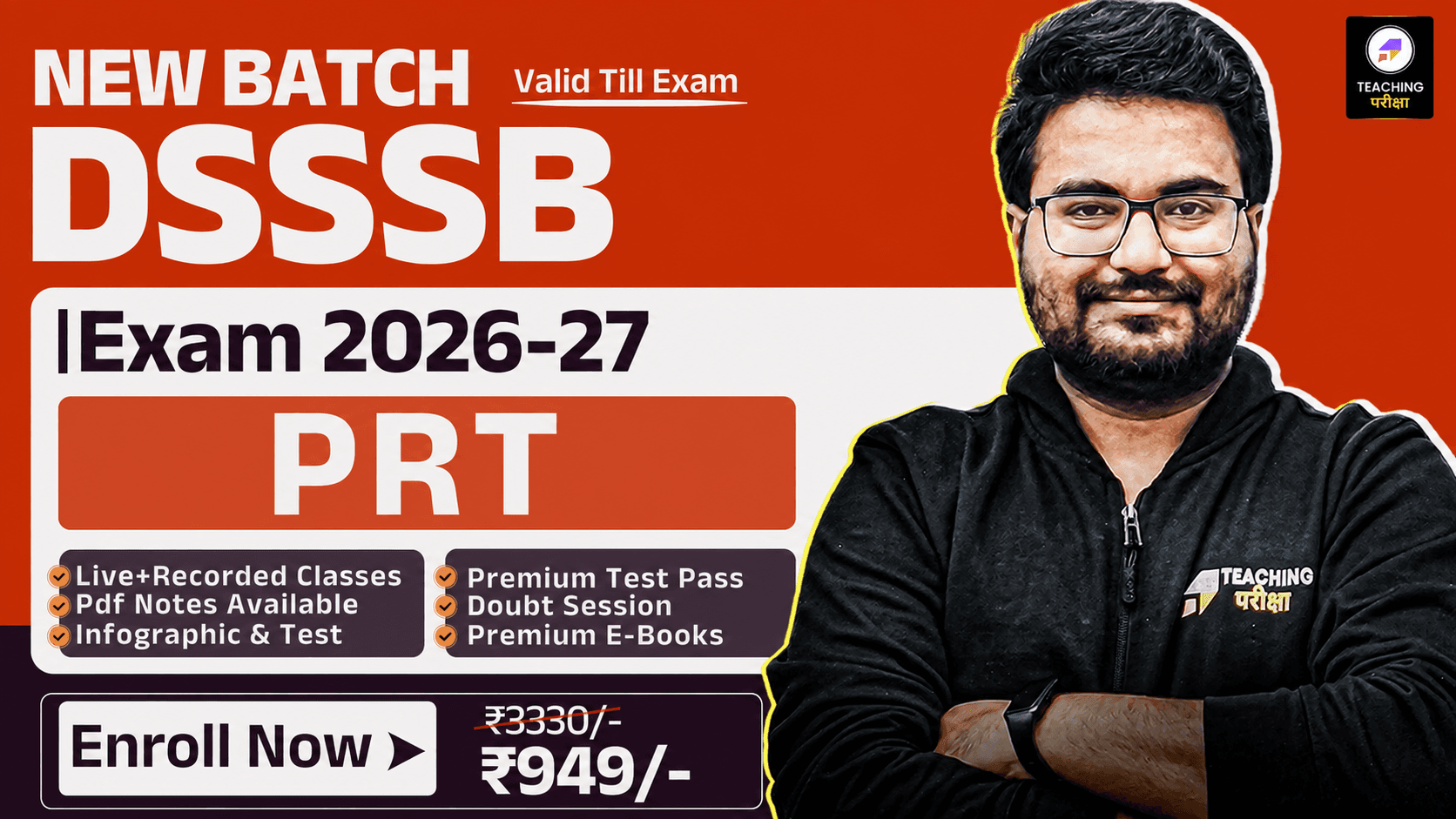 DSSSB PRT (2026-2027)